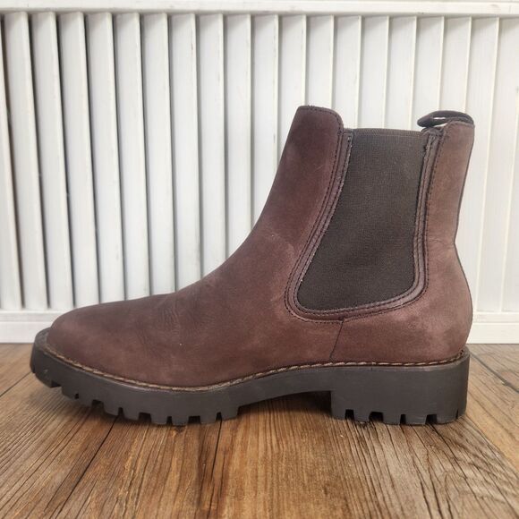 Thursday Boot Company Legend Chelsea Boots Womens Size 8 Truffle Nubuck Ankle - Picture 6 of 10